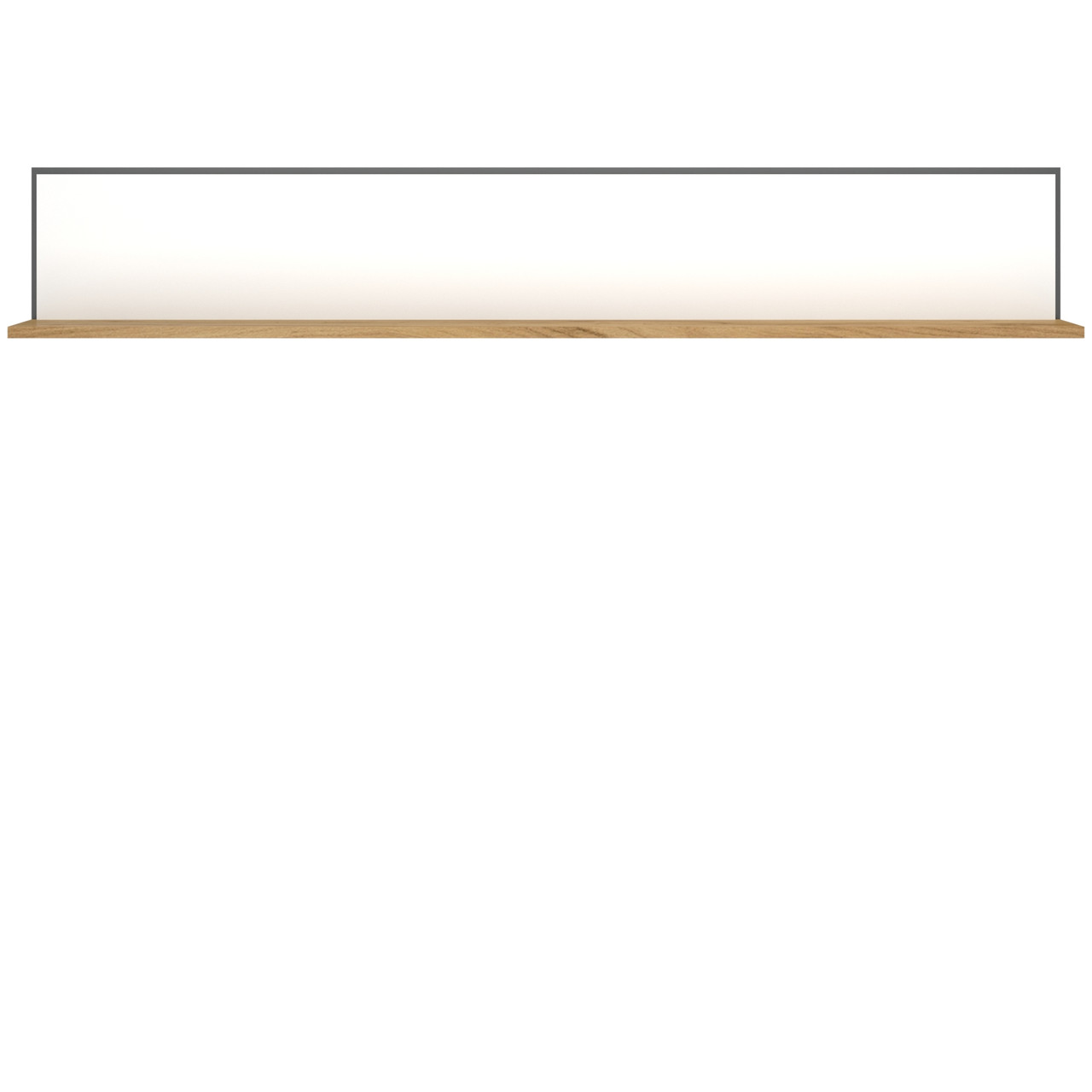 Полиця 150 Палмор Palmor  крафт золотий/білий, фото 1