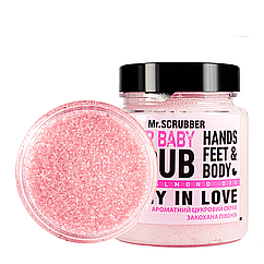 Скраб для тіла Mr Scrubber Peony in Love Sugar Baby Hands Feet & Body Scrub півонія 300 гр