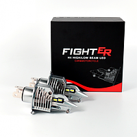 Светодиодные лампы Led Fighter H4, 45вт, 11600Лм
