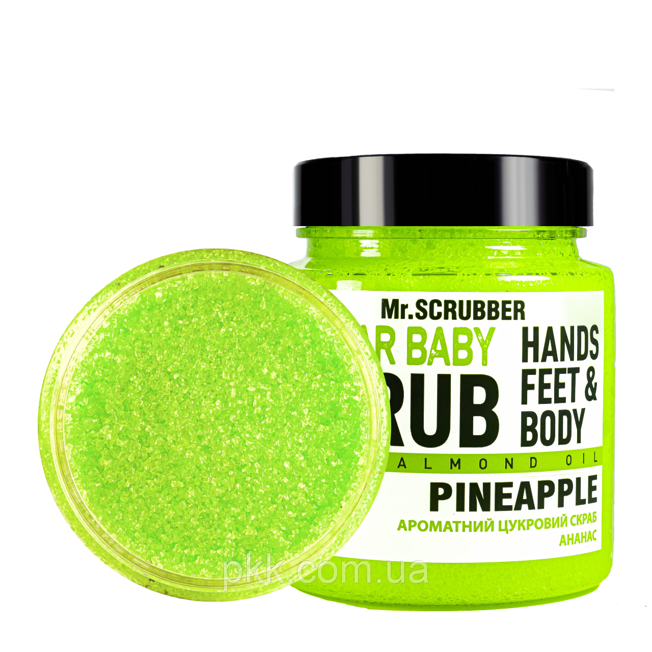 Скраб для тіла Mr Scrubber Pineapple Sugar Baby Hands Feet&Body Scrub ананас 300 гр