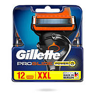 Змінні картриджі для гоління (Леза) Gillette Fusion ProGlide Power 12 шт