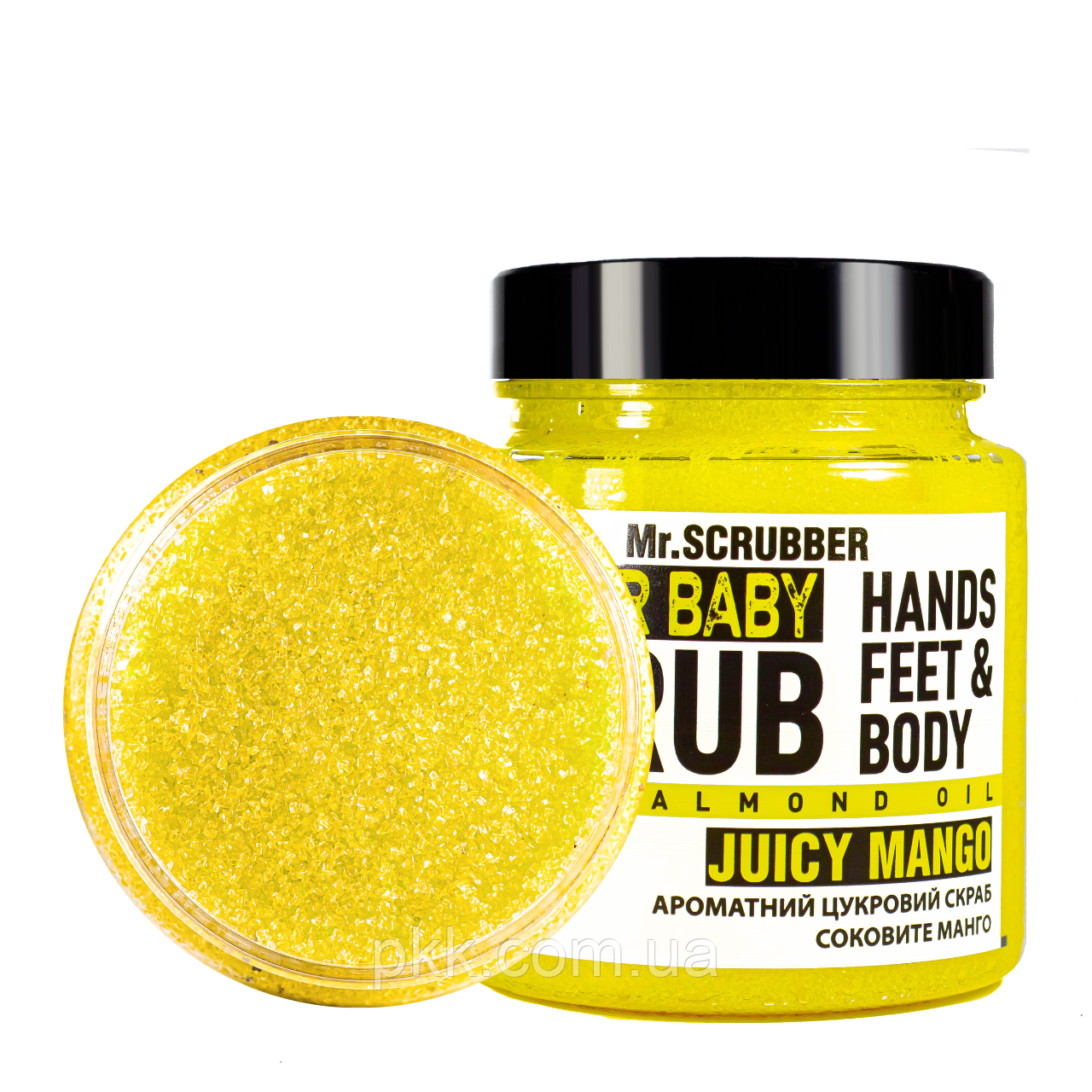 Скраб для тіла Mr Scrubber Juicy Mango Sugar Baby Hands Feet & Body Scrub манго 300 гр