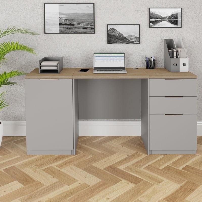 Письмовий стіл + 2 тумби. Комбінація., фото 1