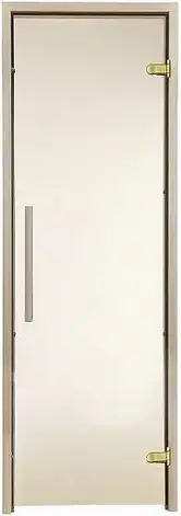 Двері для хамаму GREUS Premium 70х190 (bronze матова) 2 петлі, фото 2