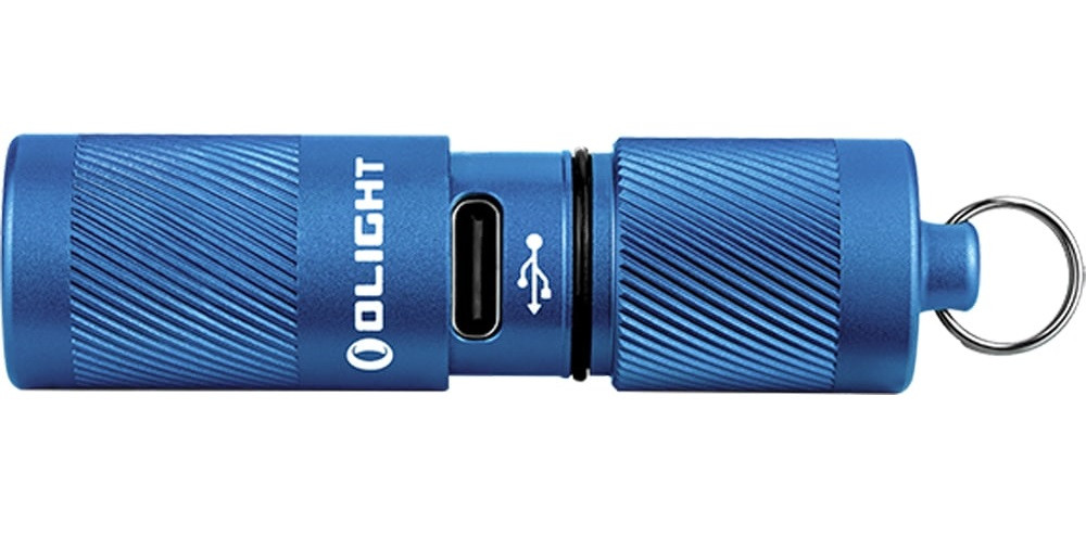 Фонарь-брелок Olight I1R 2 PRO синий светодиодный аккумулятор водонепроницаемый противоударный - фото 4 - id-p1708568387