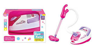 Дитячий пилосос А 5998 зі світлом, працює на батарейках