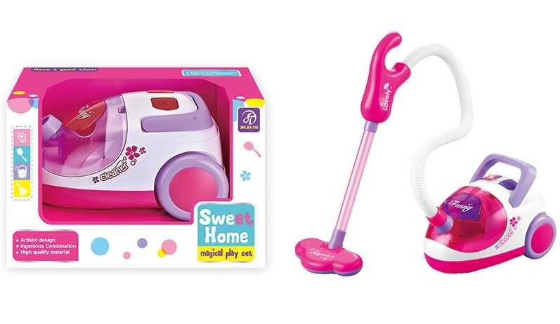 Дитячий пилосос А 5936, зі світлом і на батарейках, фото 1