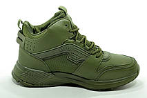Зимові кросівки захисного кольору Navigator зелені 44р., фото 3