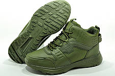 Зимові кросівки захисного кольору Navigator зелені 44р., фото 2