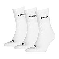 Шкарпетки Head Short Crew White 3P розмір 43-46