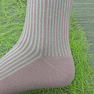 Шкарпетки жіночі медичні без гумки високі весна/осінь р.23-25 рубчик асорті ReflexTex 30032324, фото 6