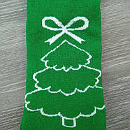 Шкарпетки жіночі новорічні високі зимові з махрою р.23-25 ялинка асорті Добра Пара 30024874, фото 7