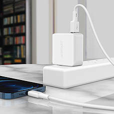 Кабель для зарядки телефона/ смартфона ACEFAST C2-02 USB - Lightning 2.4 А 1.2 м Білий, фото 6