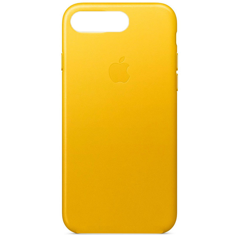 Чохол Silicone Case Full Protective (AA) для Apple iPhone 7 plus / 8 plus (5.5") Жовтий / Sunflower, фото 1