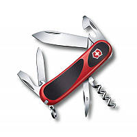 Карманный складной нож Victorinox многофункциональный 13 функций красно-черный 85 мм. 2203423