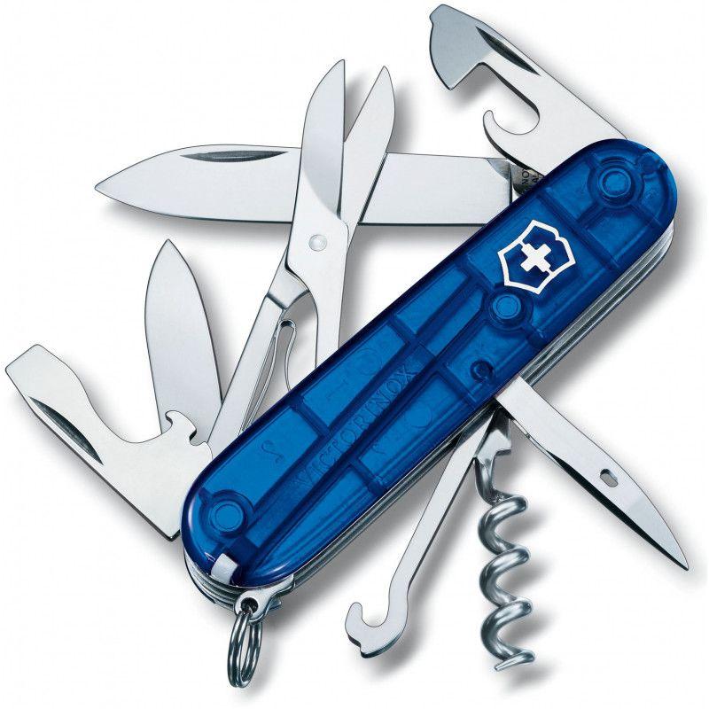 Ніж багатофункціональний складаний Victorinox кишеньковий 14 функцій синій 91 мм. 2203413