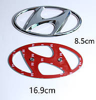 Эмблема значек для Hyundai 169х85 на капот багажник решетку