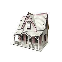 Ляльковий будиночок Woodcraft з меблями 43х40х27