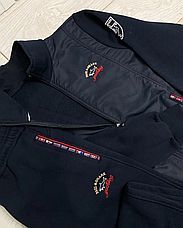 Спортивний костюм теплий Paul & Shark чоловічий чорний Пол Шарк зимовий спорт костюм, фото 4