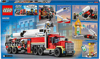 Lego City LEGO 60282 Пожежний командний пункт конструктор лего сіті Пожежна машина