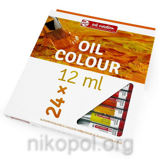 Фарби олійні ArtCreation "Oil Colour" 24 кольори, 12мл (Royal Talens), фото 1