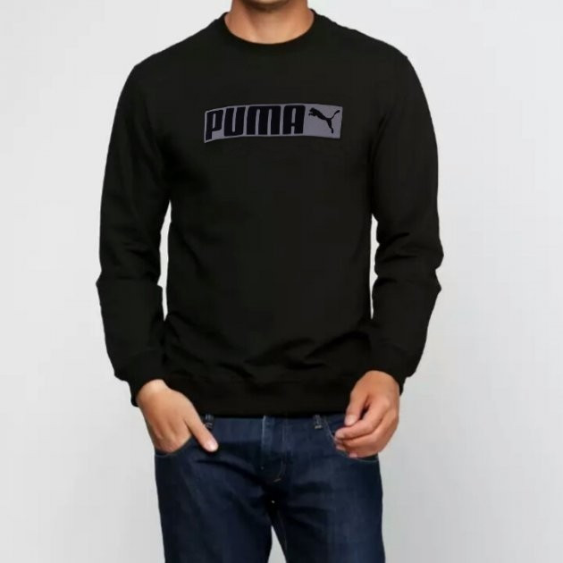 Чоловічий зимовий батальний світшот PUMA ESSENTIALS+ FLEECE men's HOODIE