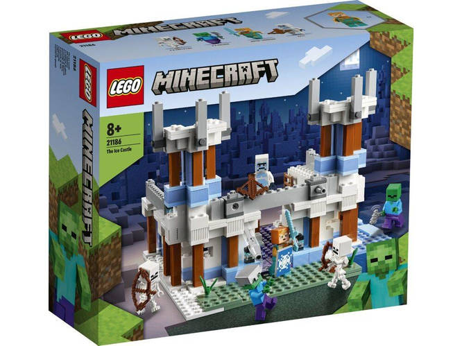 Купити LEGO 21186 Minecraft Крижаний палац конструктор лего майнкрафт ...