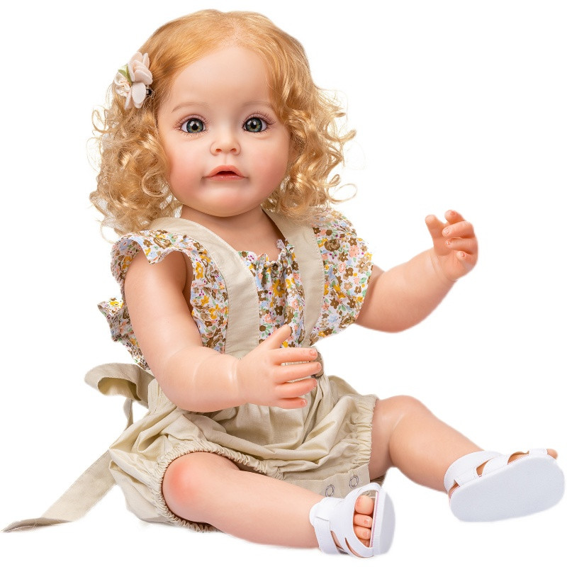 Реалістична Кукла Реборн Reborn 55 см девочка (1281)