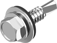 TEX-H Гвинт 4,8х19 цб EPDM