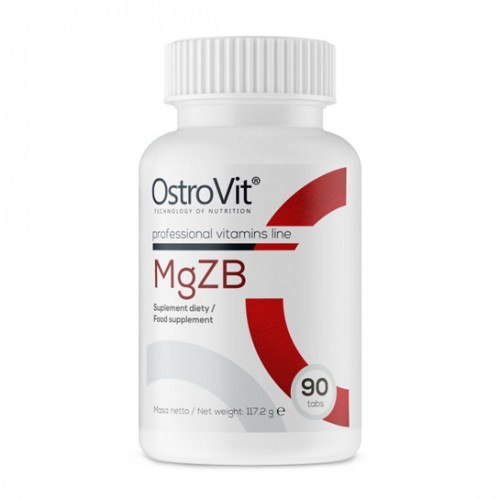 Комплекс вітаміну В6, Цинку та Магнію OstroVit MgZB 90 tab