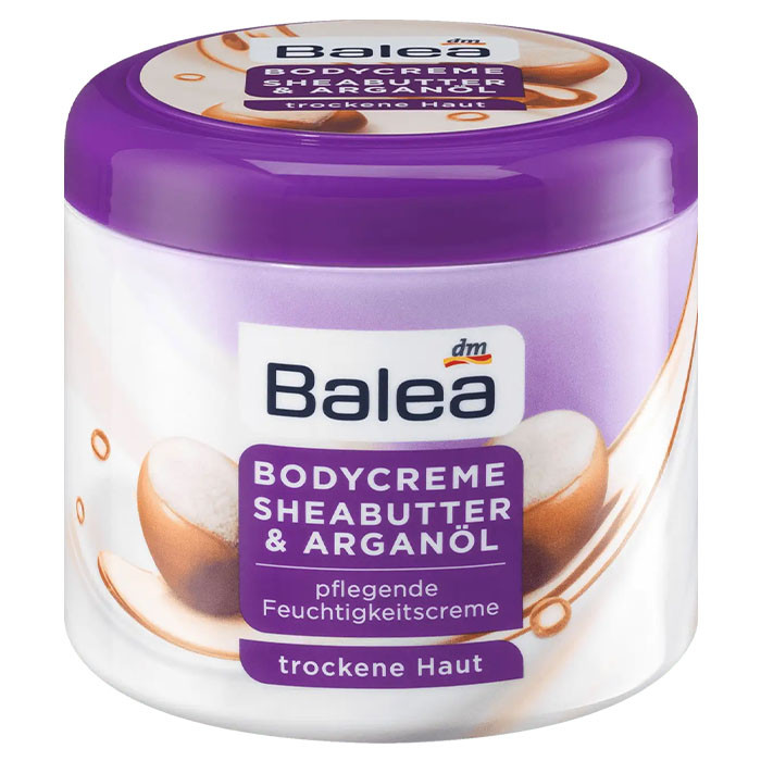 Крем для тіла Balea Sheabutter & Arganöl 500 мл, фото 1
