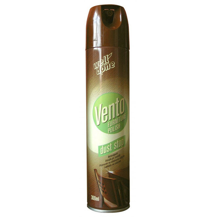 Поліроль для мебелів Well Done Vento Dust StopПилоуловлювач аерозоль 300 мл