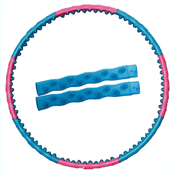 Обруч магнітний Super Wide Hula Hoop масажний 1,6 кг 51005-E