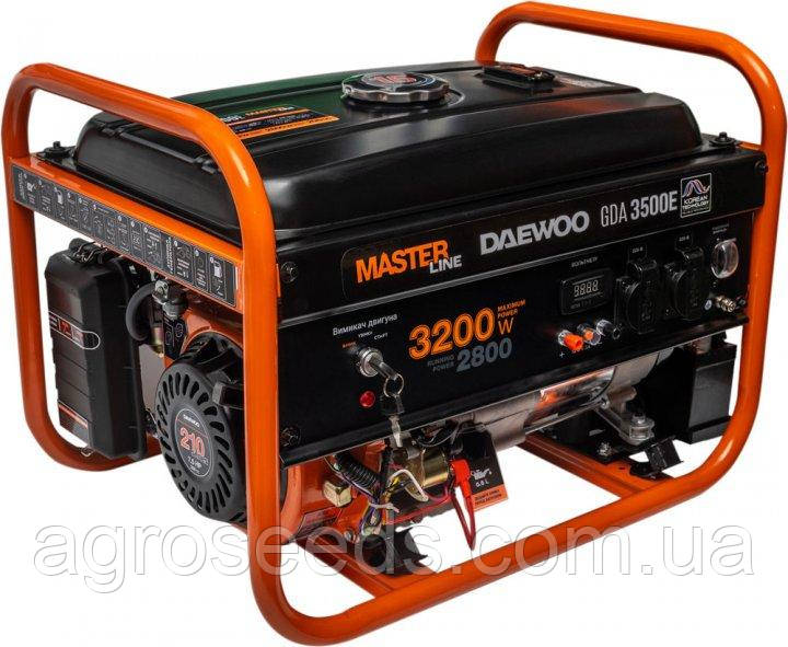 Бензиновий генератор Daewoo Power GDA 3500E