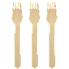 Виделка дерев'яна одноразова 16 см (1/уп/250/шт)