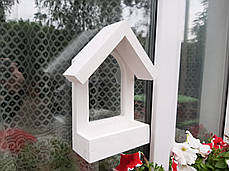 Годівниця для птахів віконна "Балкон" в ассортименті, фото 3