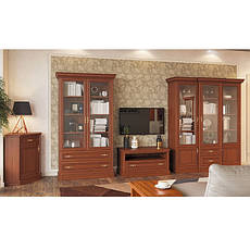 Колекція меблів у вітальню Кантрі каштан у класичному стилі