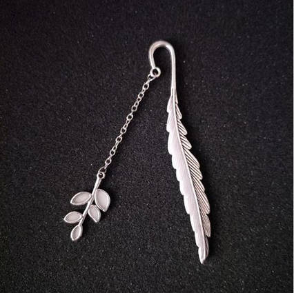 Світна закладка для книг Дерево життя MRBookmark флуоресцентна сріблястий