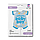 Фольгована кулька Grabo 26"(50х58 см) Боді "Welcome Baby Boy", фото 3