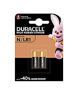 Батарейка Duracell Alkaline LR1 AM5 N MN9100 E90 (Блистер)