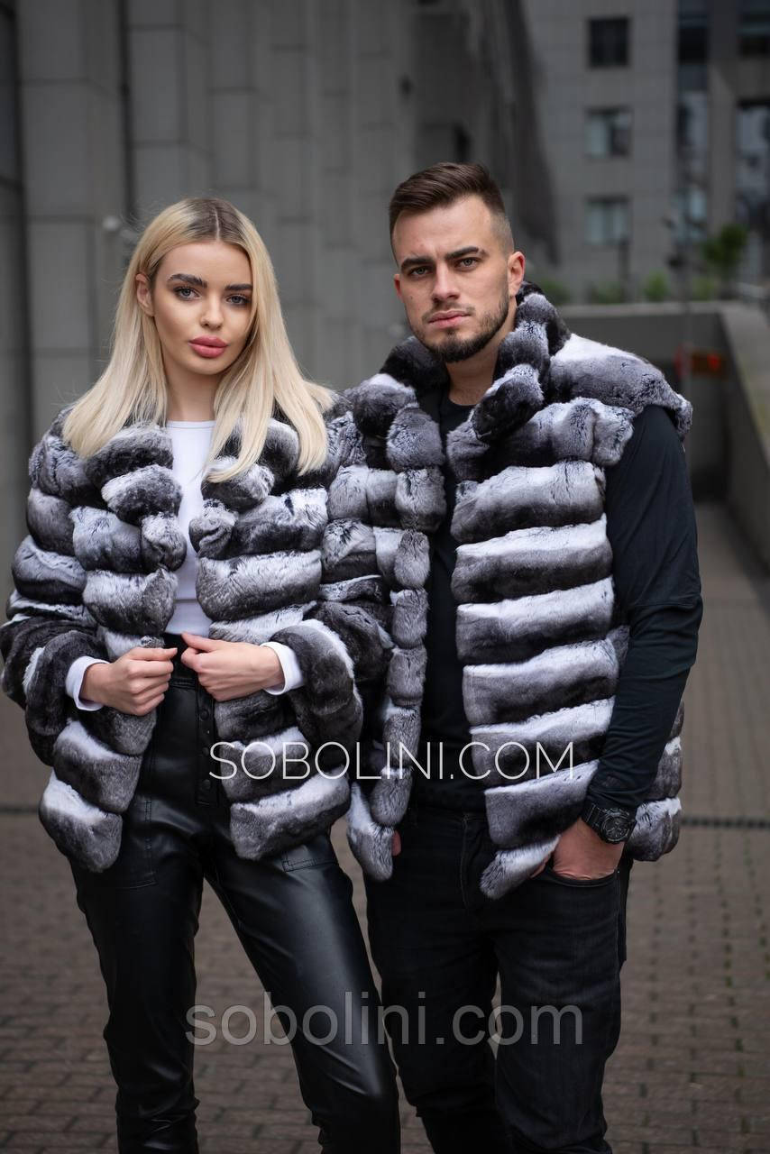 Кожушок з хутра шиншили, 42-44 р