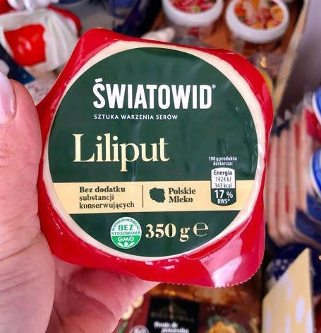 

Сыр Swiatowid Liliput Лилипут 350 г Польша