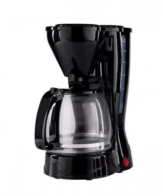 Крапельна кавоварка Haeger HG-123 S 800 Вт на 1.5 л Чорний