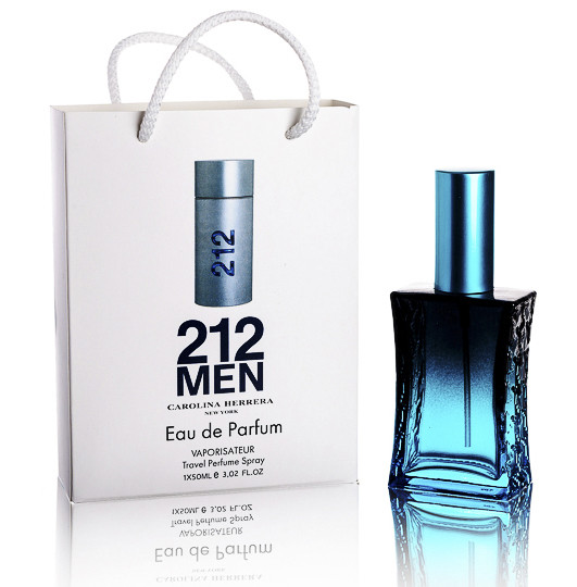 Carolina Herrera 212 Men (Кароліна Еррера 212 Мен) в подарунковій упаковці 50 мл.