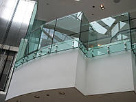 Скляні огорожі для балконів, фото 1