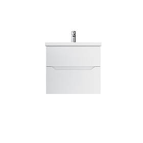 Тумба з раковиною, підвісна, 60 см AM.PM M91-FHX0602-WC0602WG38 GEM S