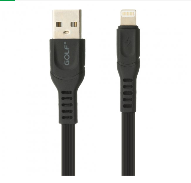 Оригінальне заряджання USB-кабель для iPhone Black
