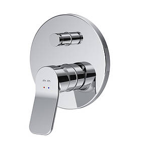 Змішувач для ванни та душу, монтований у стіну AM.PM F85A45000 X-Joy