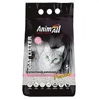 AnimAll (ЭнимАлл) Cat litter Premium Baby Powder - Белый бентонитовый наполнитель с ароматом детской присыпки