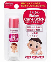 Wakodo Детский бальзам для губ Baby Care Stick